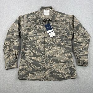 Military Jacket Mens 40L Camouflage USAF Air Force‎ Airman Battle Uniform NEW